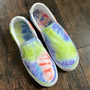 Nike Court Legacy Print Slip-On Sneakers Tie-Dye